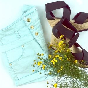 Arden B High-waisted Denim Shorts | Sz 4